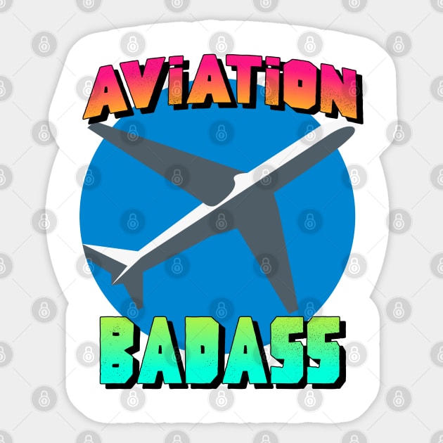 aviation badass Sticker by juinwonderland 41